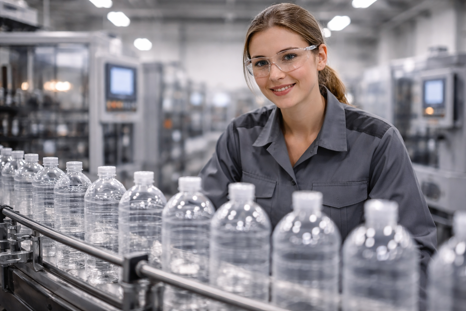 Plastic products production worker